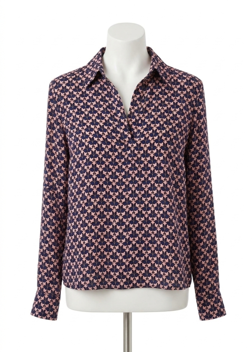 NEW GILNER FARRAR women's lia blouse in cosmic trail